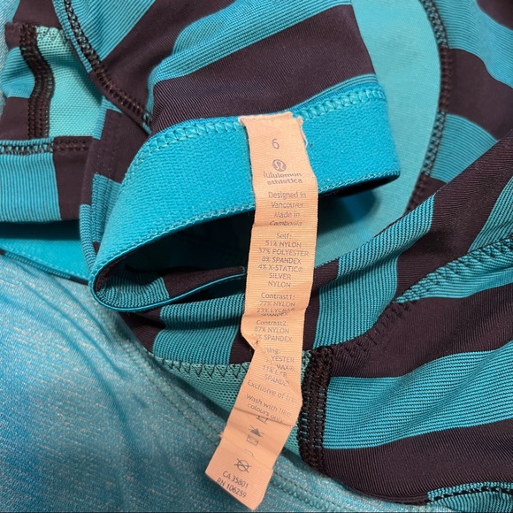 Lululemon 2-in-Run Tank - Blue - Size 6 - Picture 10 of 10